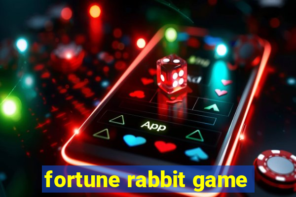 fortune rabbit game